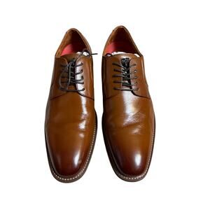 Stacy‎ Adams & Co. Marlton  Plain Toe Oxford Cognac Size 11 1/2